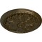 Ekena Millwork Washington Ceiling Medallion (Fits Canopies up to 2 7/8"), Hand-Painted Brass, 17 1/8"OD x 1 1/2"P CM17WABRS - alternate 4